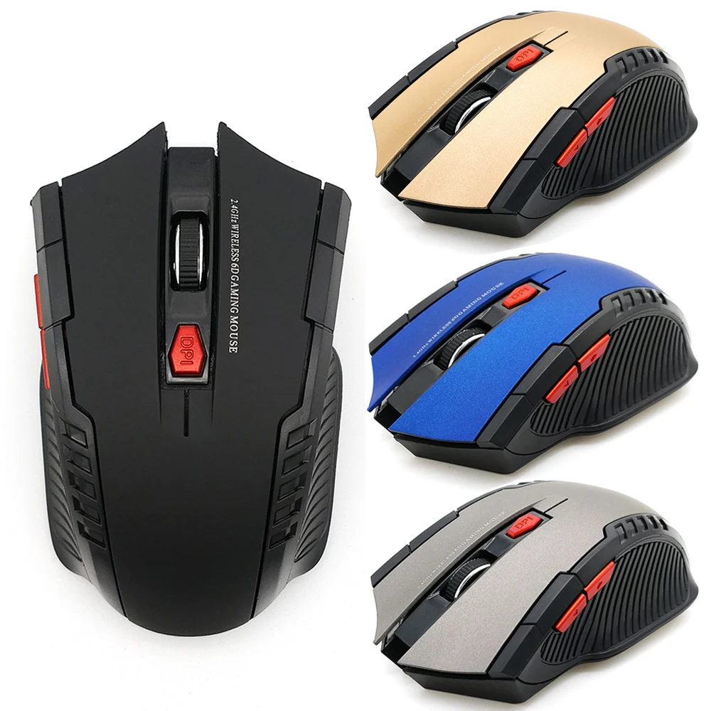 

2.4GHz Wireless Mice With USB Receiver Gamer 2000DPI Mouse For Computer PC Laptop