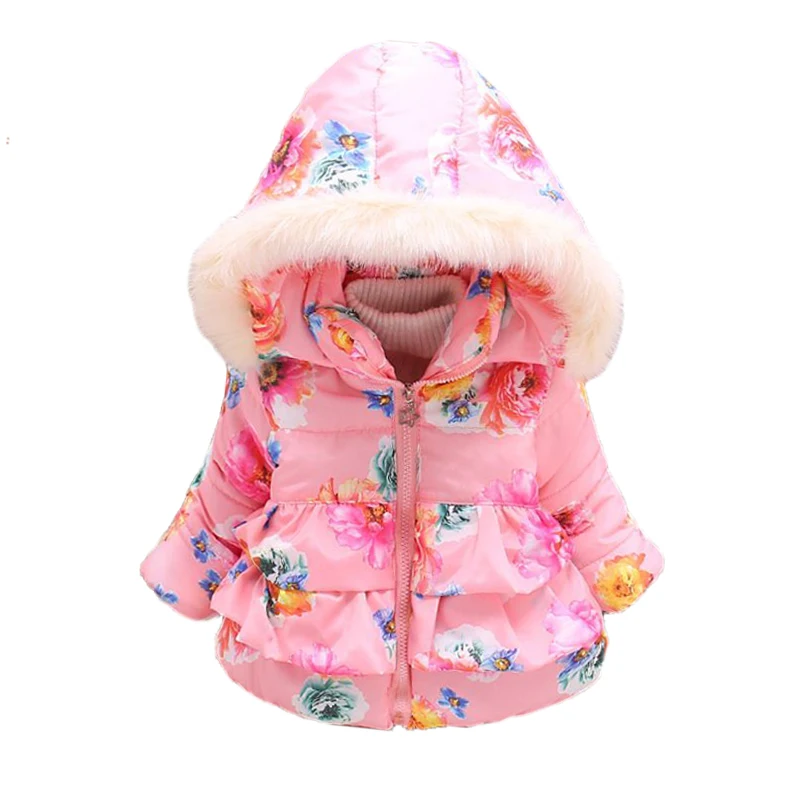 

Girls Jackets 2021 Winter Baby Girl Hooded Outerwear Children Clothing Carnival Christmas Girls Warm Jacket Kids Coats Jacket