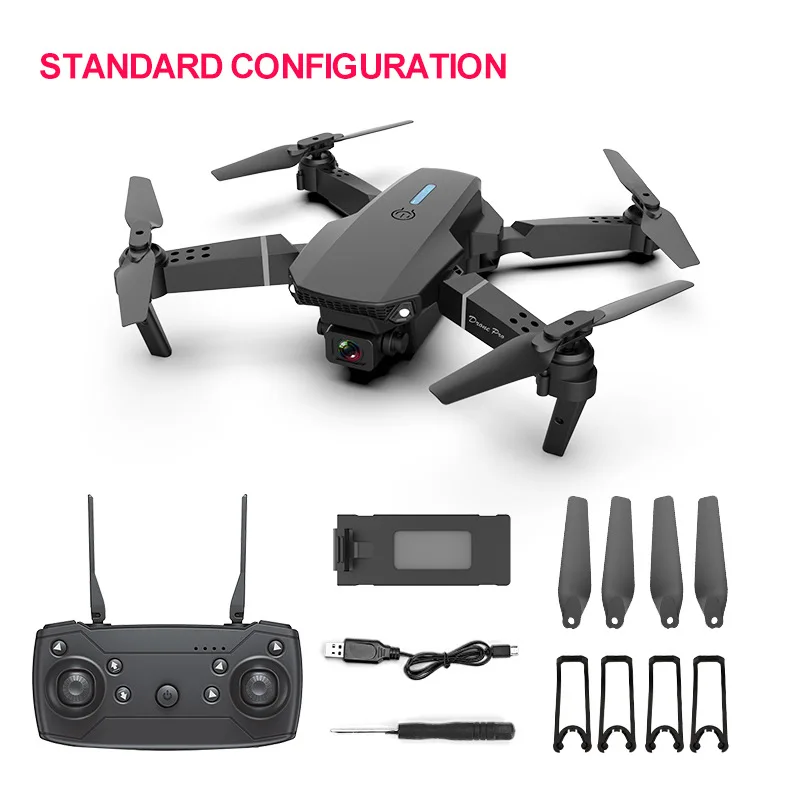 

UAV Folding 4K HD Aerial Quadcopter E525 Remote Control Aircraft Drone