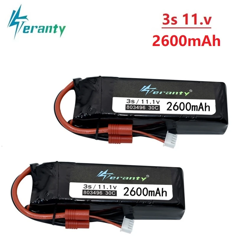 Улучшенный аккумулятор 2600 мАч 11 1 В для BAYANGTOYS X16 X21 X22 803496 2200 3s квадрокоптера x21 RC