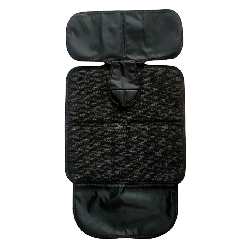 

G99F Car Seat Protector Padding Durable Waterproof Fabrics PVC Leather Reinforced Corners Pockets for Handy Storage