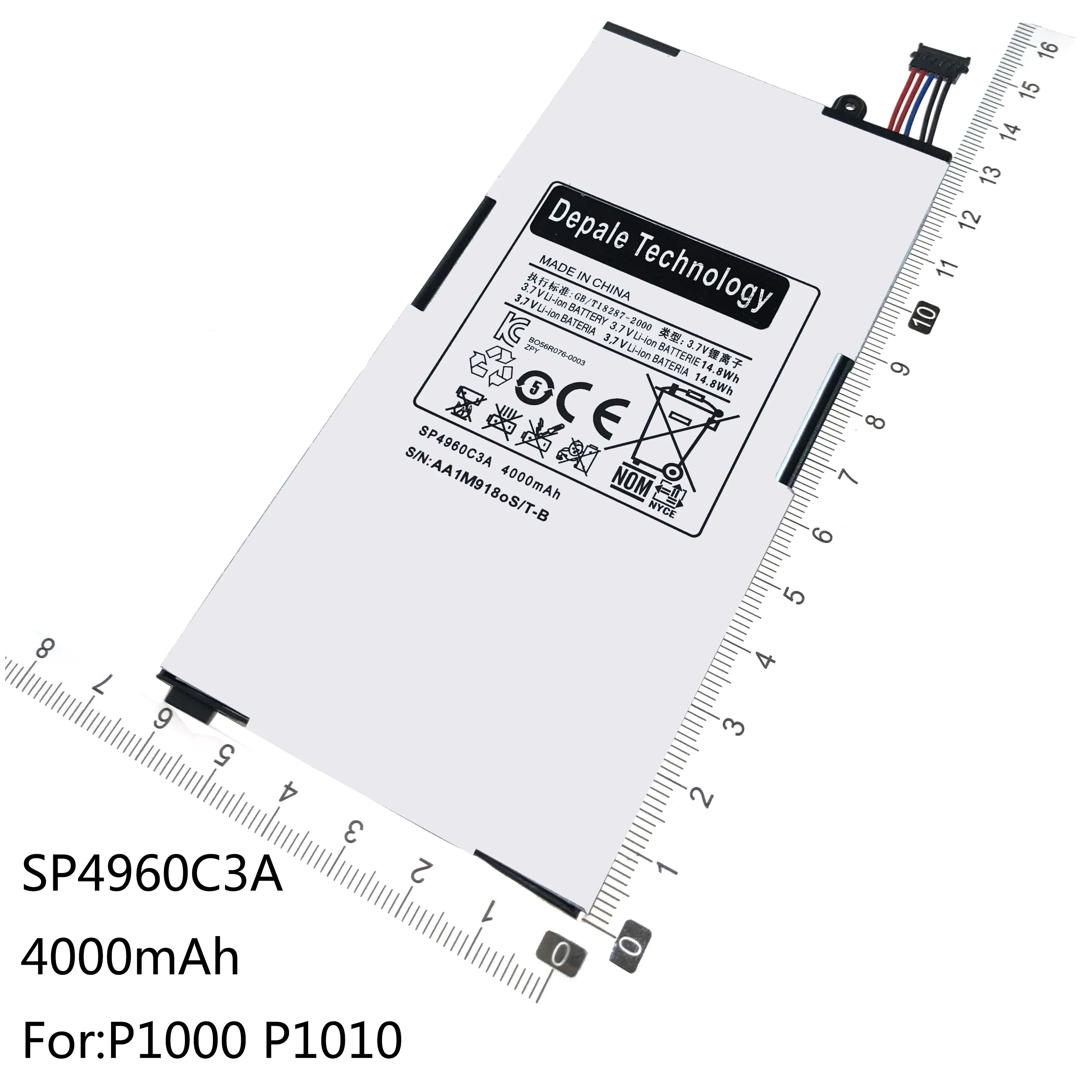 SP4960C3A T4800E EB-BT810ABE батарея для Samsung Galaxy Tab A 9 7 SM-T810 T815C T817V P1000 P1010 SM-T320 T321 T325 Замена |