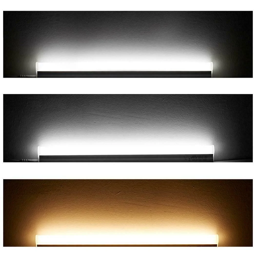 4X10X120 см 18 Вт T8 светодиодный røhre ламповый светильник Lichtleiste leuchtstoffrøhre Leuchtstofflampe Komplett Kaltweiß warmweineutß alweiß