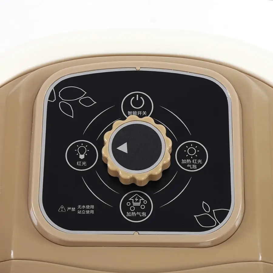 Портативная ванночка для душа малышей массажер спа ванны ног пузырьковый