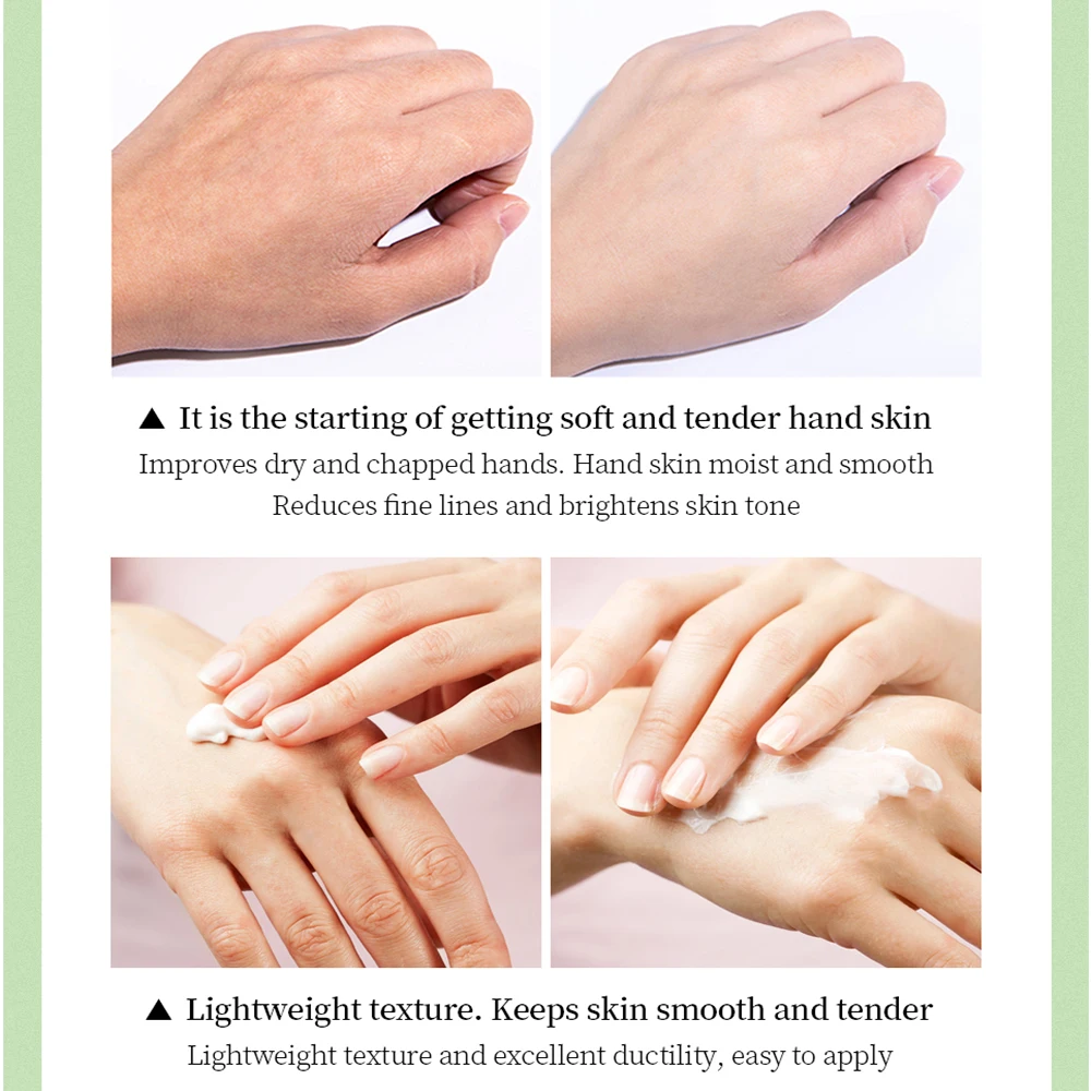 Яркий гламур авокадо увлажняющий крем для рук 100% растений эссенция маска