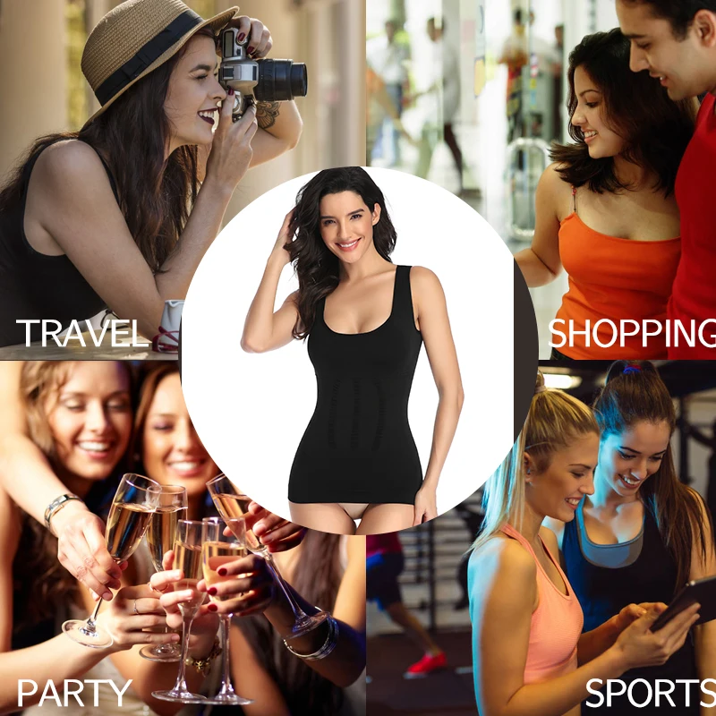 Женское Утягивающее боди нижнее белье бюстгальтер с подкладкой топы