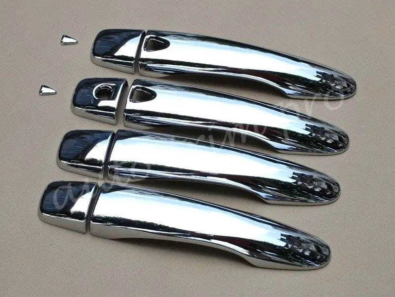 Хромированная Защитная крышка для дверной ручки подходит Nissan Qashqai J11 Rogue