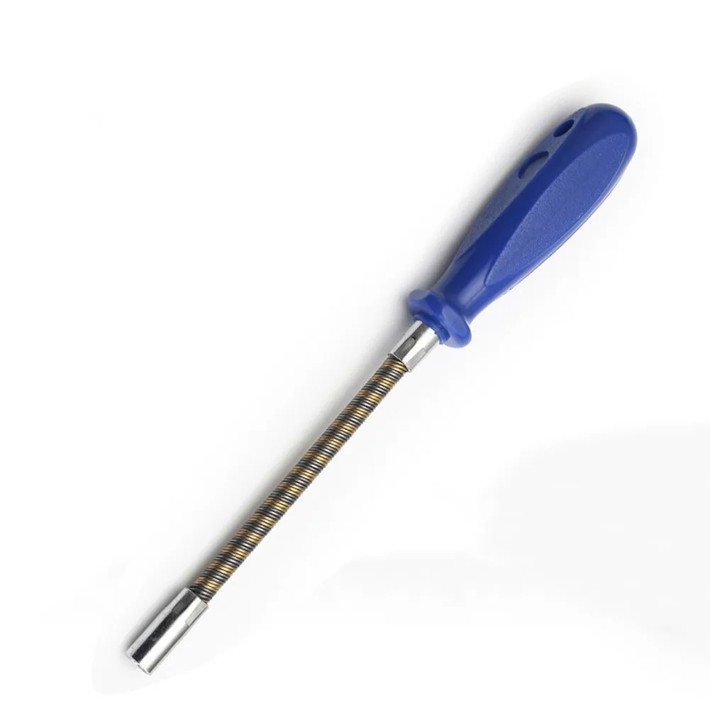 

1PC Steel Socket Flexible Screwdriver Non-slip Flexible Screwdriver Hand Tools Multifunctional 7mm Hexagon Screwdriver Bits