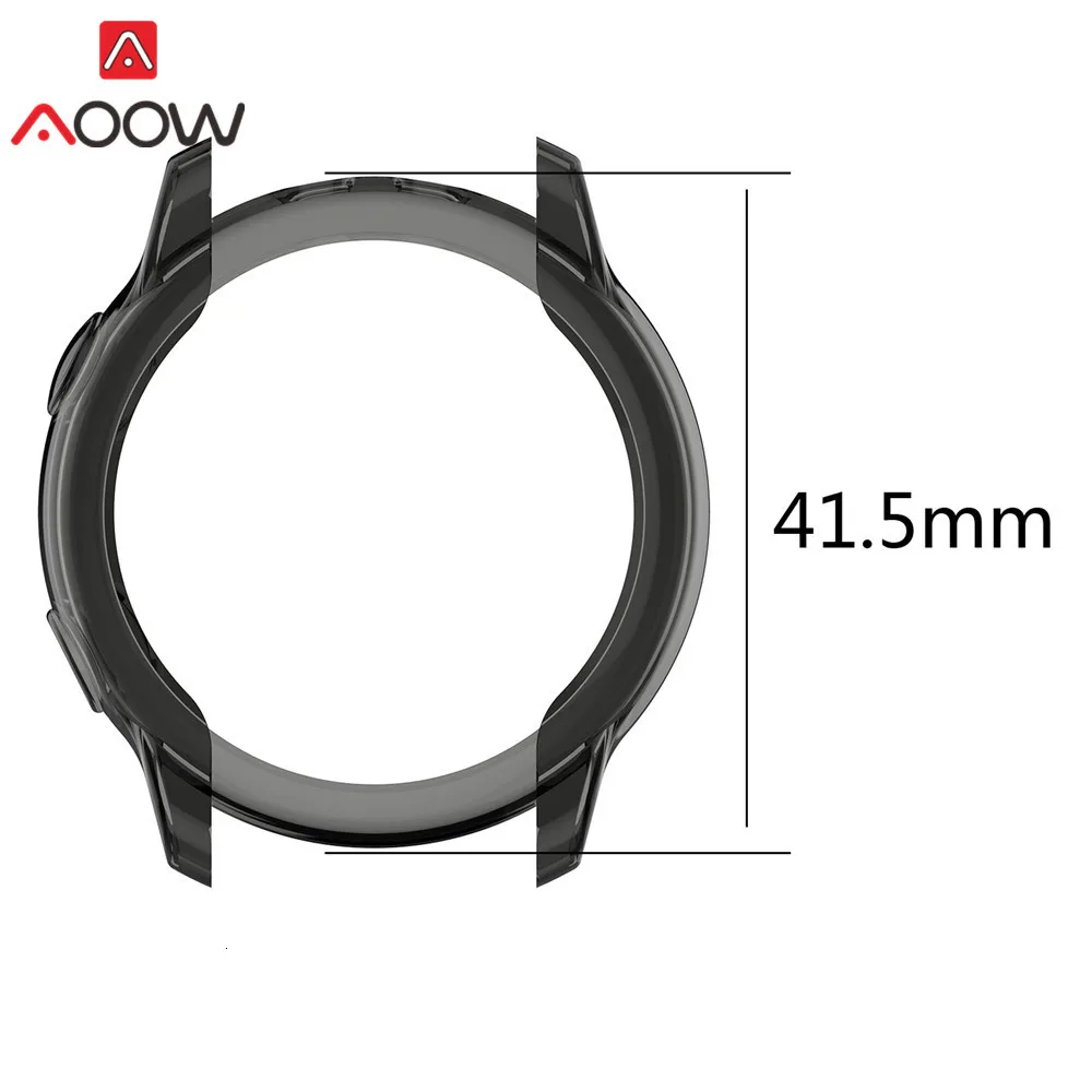 Ультратонкий Мягкий ТПУ защитный чехол для samsung Galaxy Watch Active SM-R500 Прозрачный Анти-защита от падения