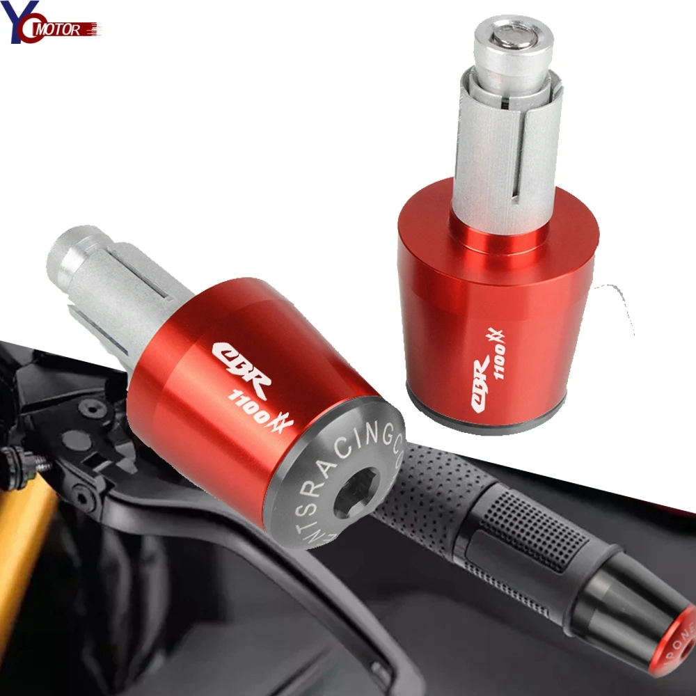 Руль мотоцикла шестерни сбалансированная вилка слайдер Ручка Бар Конец Ручки