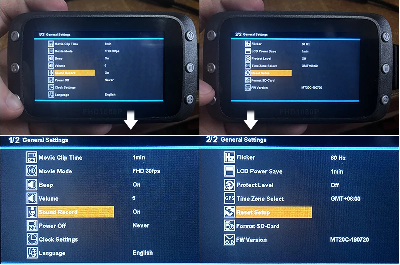 GreenYi WiFi мотоцикл dvr видеорегистратор 1080P+ 1080P Full HD Передняя камера заднего вида водонепроницаемый мотоцикл камера gps регистратор-записывающее устройство коробка