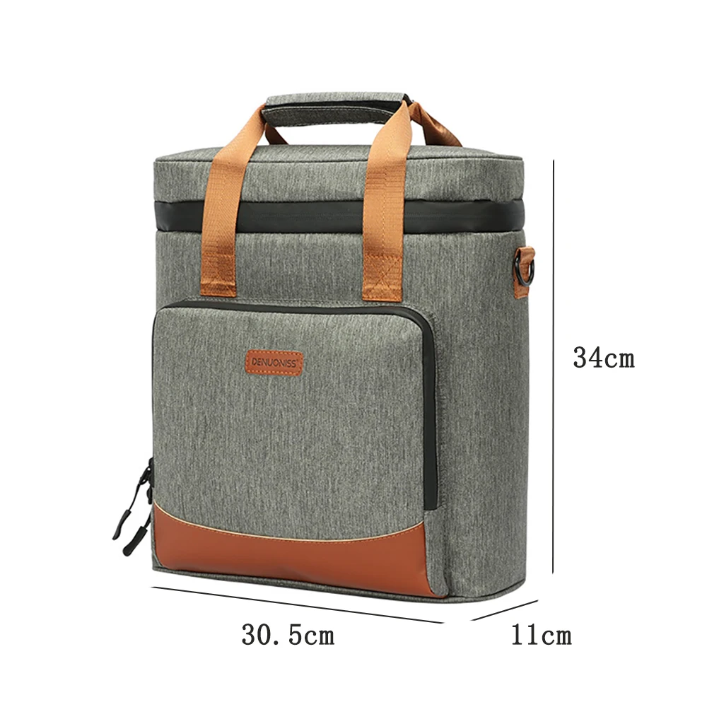 Сумка холодильник для вина изолированная переносная сумка тоут 3 бутылок пикника