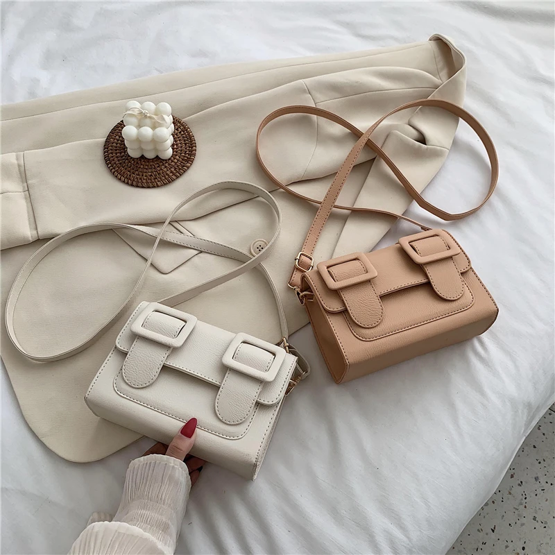 

LUCDO Mini Quality PU Leather Crossbody Bags For Women 2020 Fashion Designer Handbags Female Travel Shoulder Messenger Bags