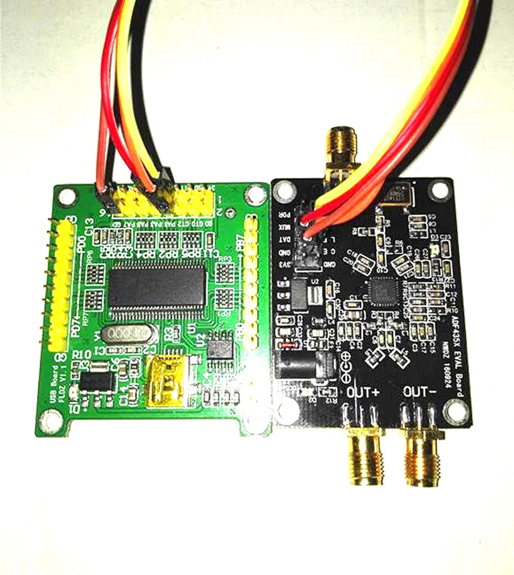 ADF4350 ADF43501 RF генератор источника сигнала USB макетная плата Синусоидальная