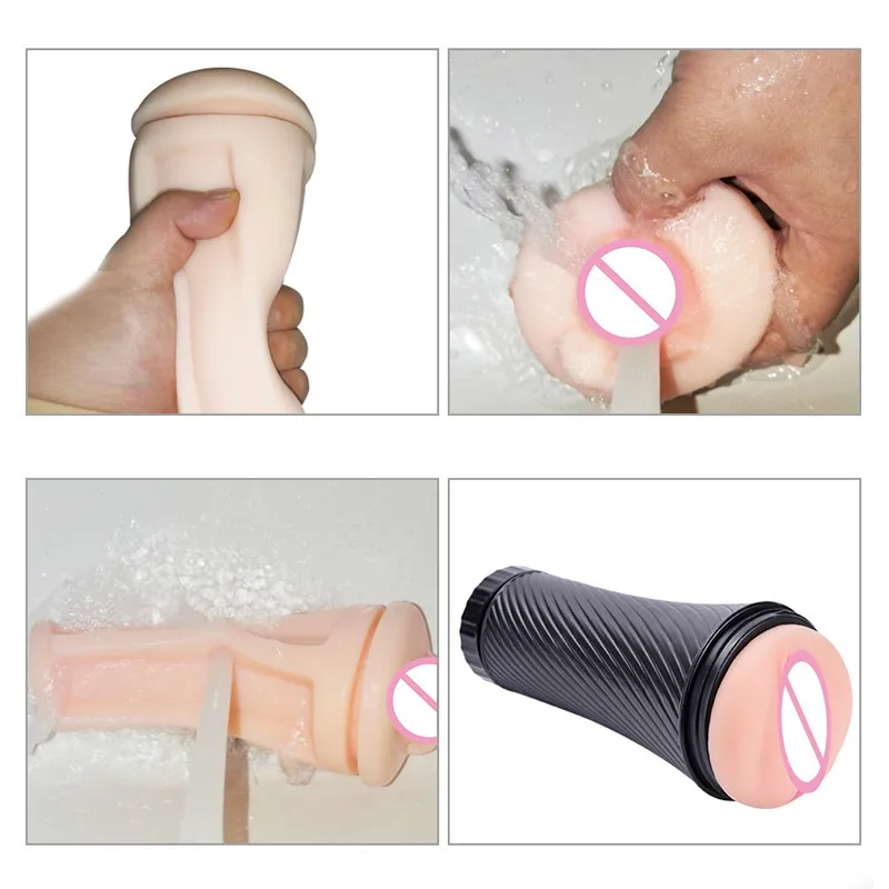 Реалистичная Вагина для мужчин искусственная 3D Глубокая глотка карманная киска