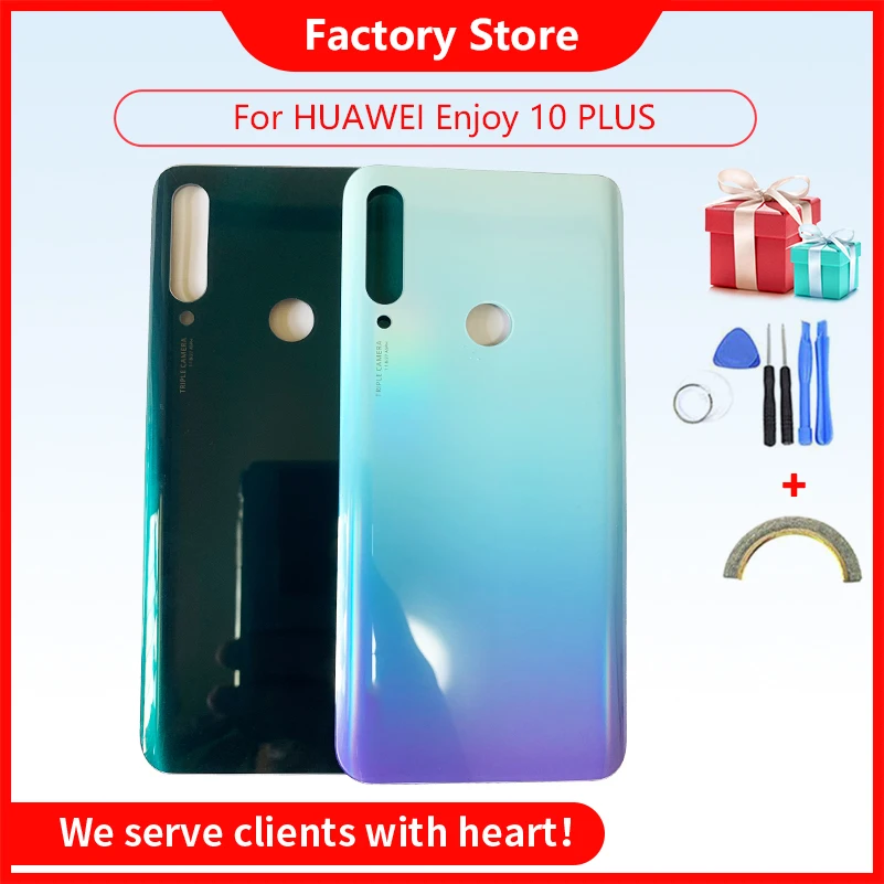 Задняя крышка аккумулятора Enjoy 10 plus чехол для HUAWEI enjoy PLUS корпус + разъем кнопок