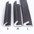 Самоклеящаяся уплотнительная лента для дверей, звукоизоляционная акустическая V-образная лента из пенополиуретана для обнаружения непогоды и оконных зазоров, 5 м