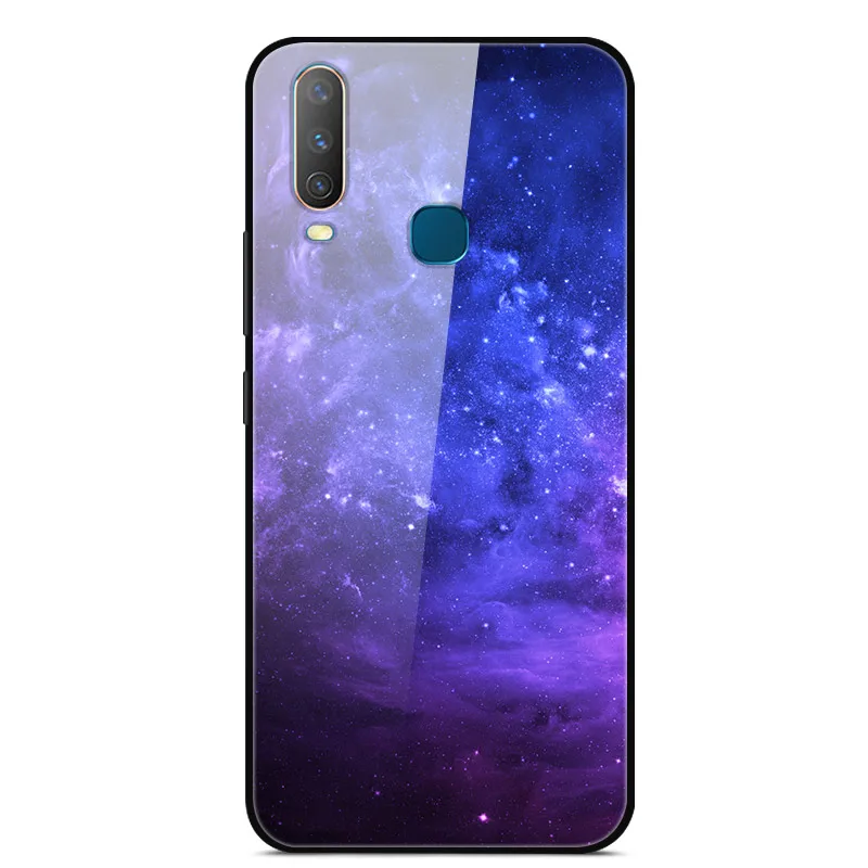 as photo 49 Чехол из закаленного стекла для Vivo Y17, чехол, жесткая задняя крышка для Vivo Y15, чехол для Vivo Y12, чехол из ТПУ, бампер для Vivo Y3, чехол, Funda - Цвет: as photo 49