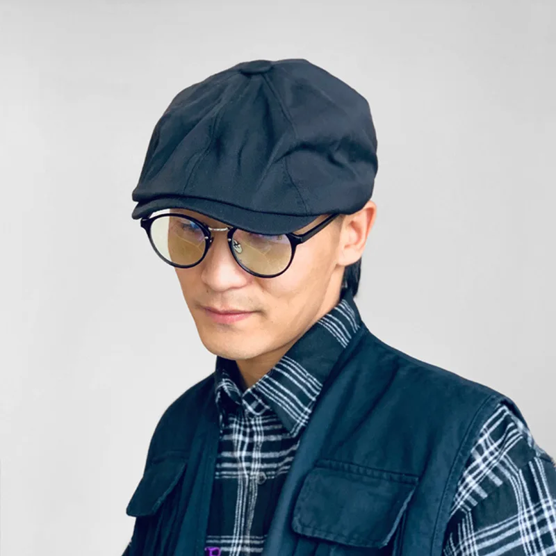 

Модная бейсболка с короткими полями в стиле ретро, модная одежда, британская Повседневная Кепка, женская уличная шляпа, кепка-тракер