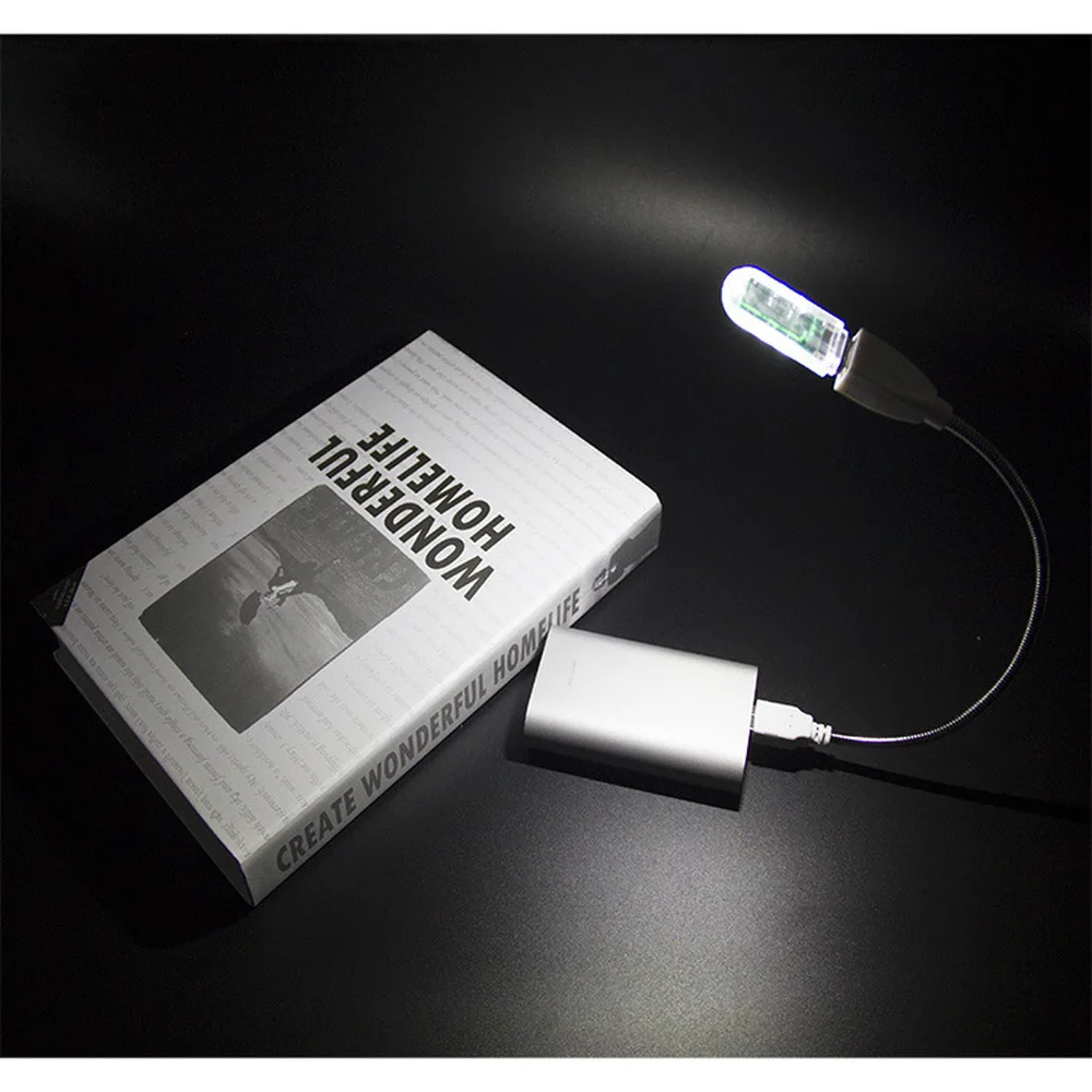 10 шт. портативная настольная светодиодная мини лампа с USB 5 В|Лампы для чтения| |