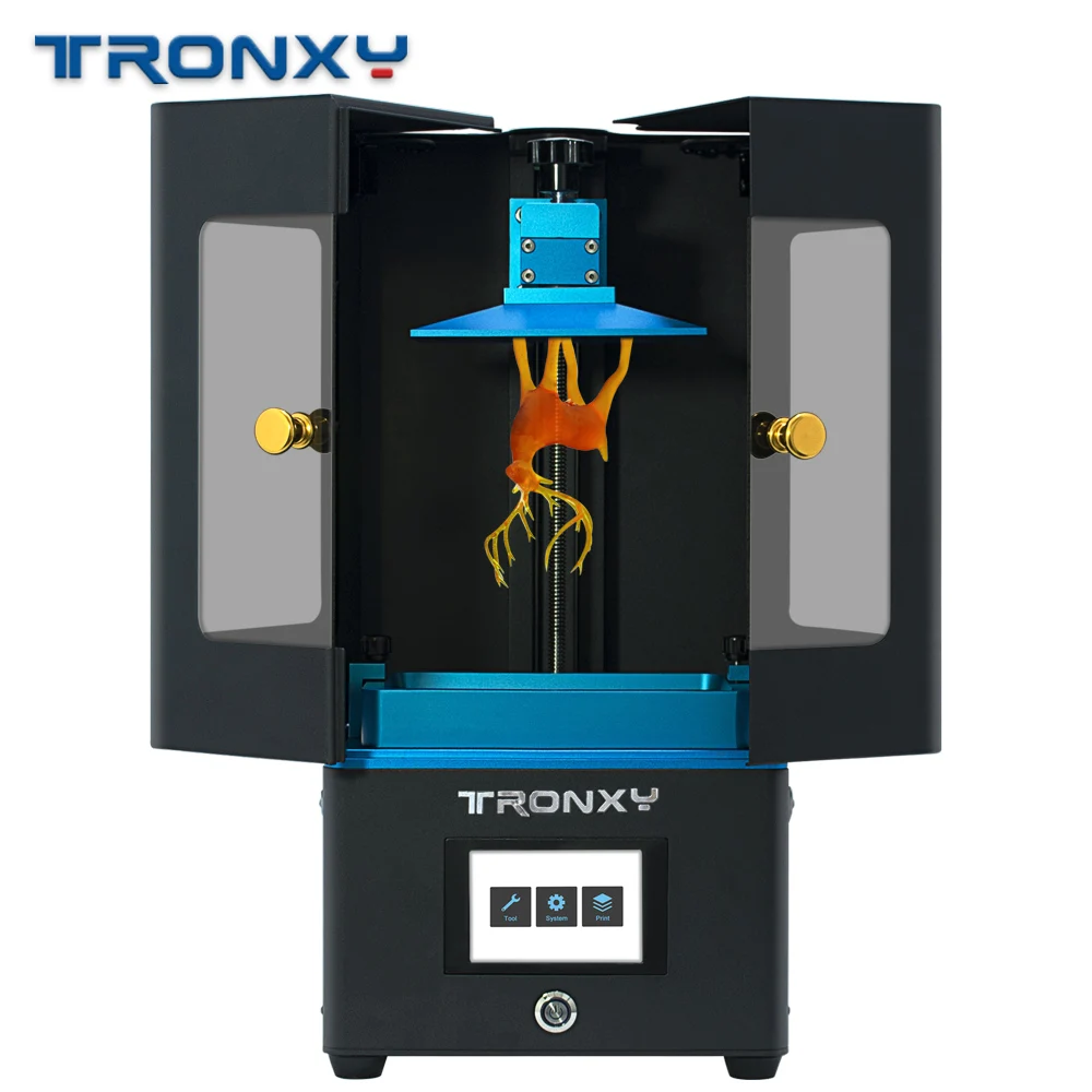 

Tronxy Ultrabot LCD UV Light Curing 3D Printer Off-Line Printing Photosensitive Resin filament impresora 3d Ducker stampante