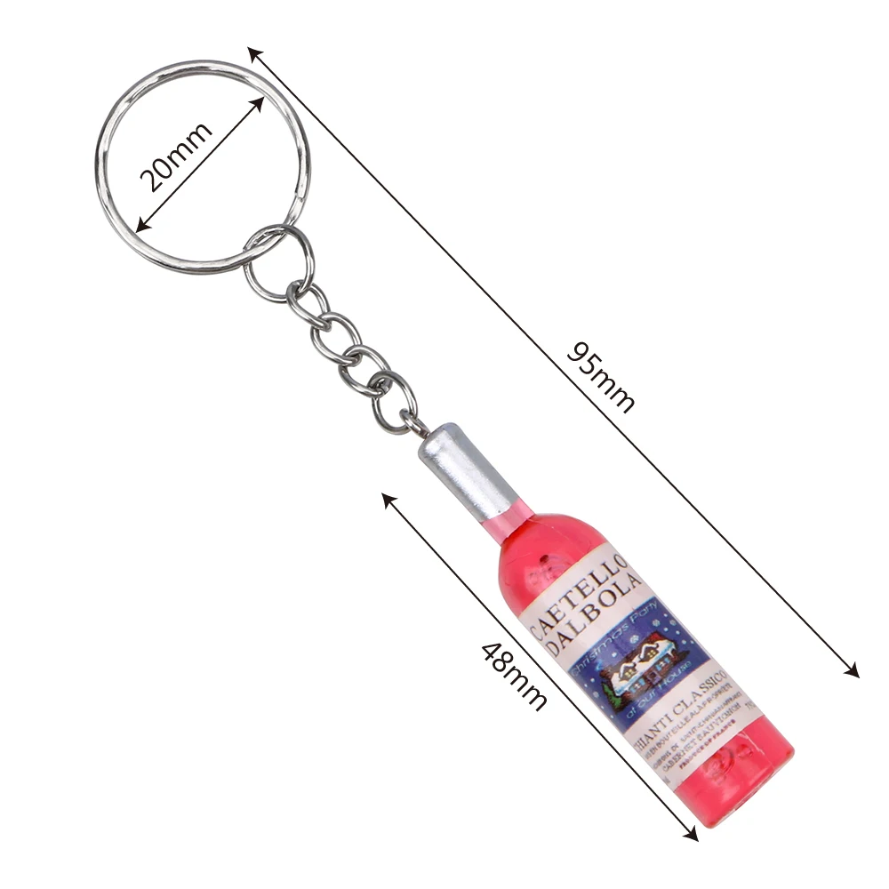 Брелок ручной работы из смолы автоматический брелок для ключей женщин/мужчин