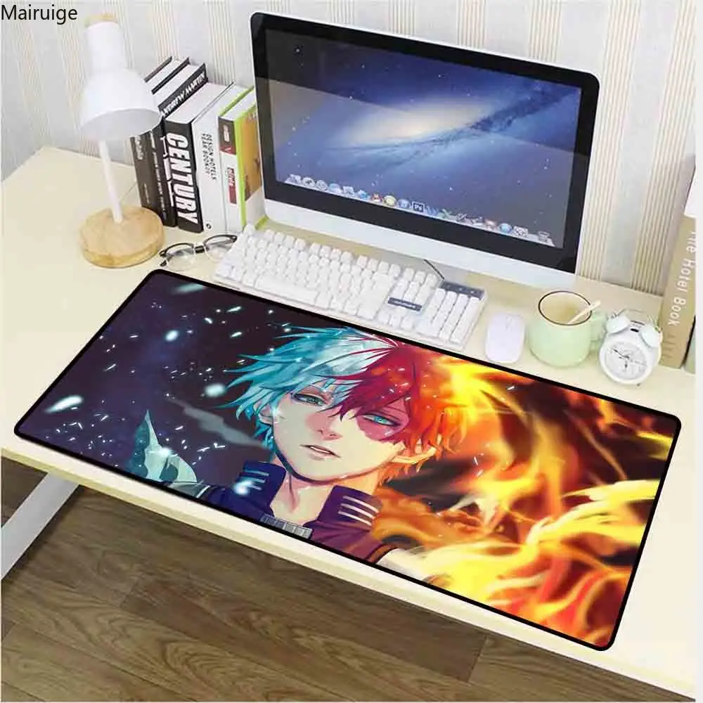 

Mairuige Large Mouse Pad Anime Destiny Night Pattern Mouse Pad Beautifully Packaged Multi-size Keyboard Desk Mat