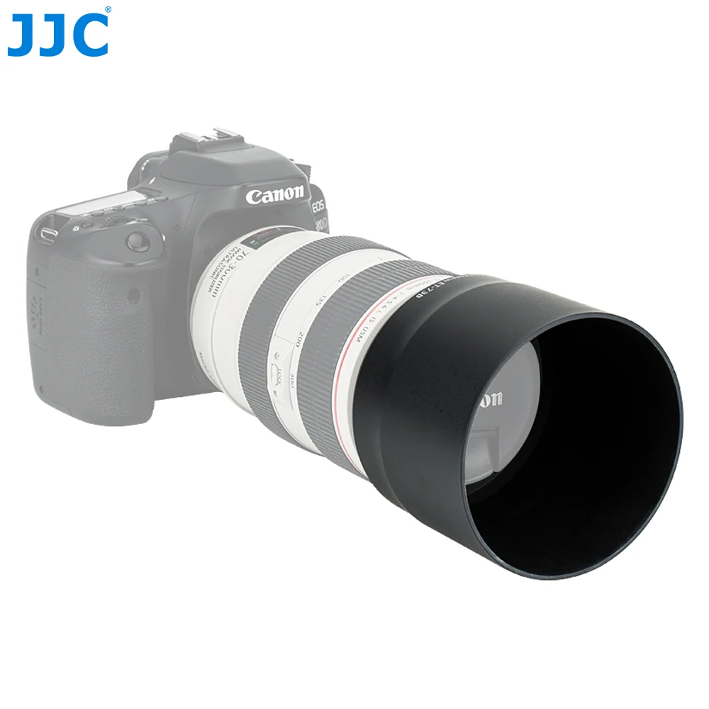 

JJC Reversible Bayonet Camera Lens Hood for CANON EF 70-300mm f/4-5.6L IS USM replaces Canon ET-73B Lens Shade Protector