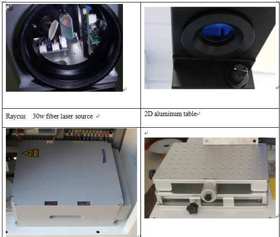30W Raycus 3d Dynamic focusing cnc fiber laser marking machine for watch |