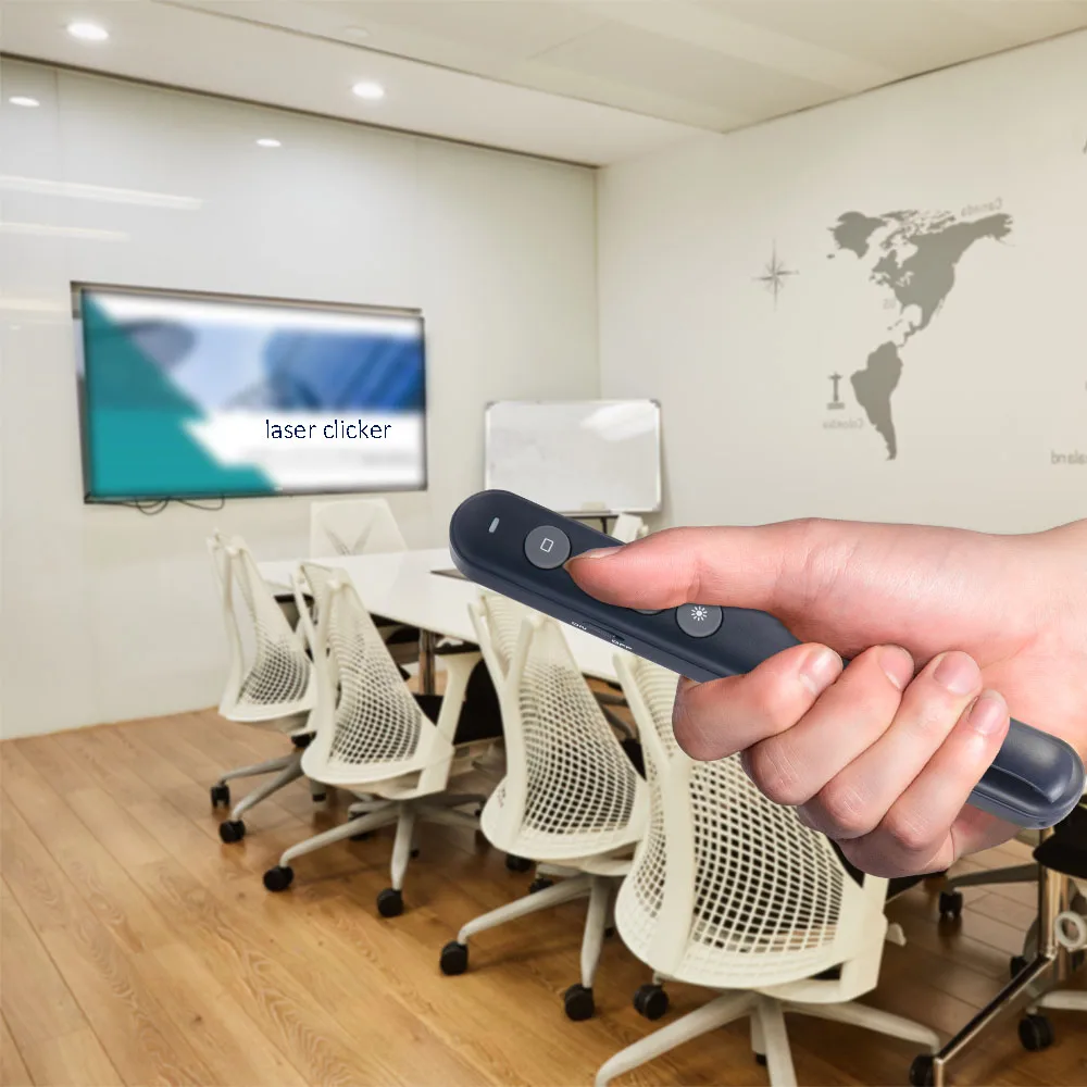 2021 Беспроводная лазерная указка 2 4 ГГц откидная ручка для презентаций с пультом