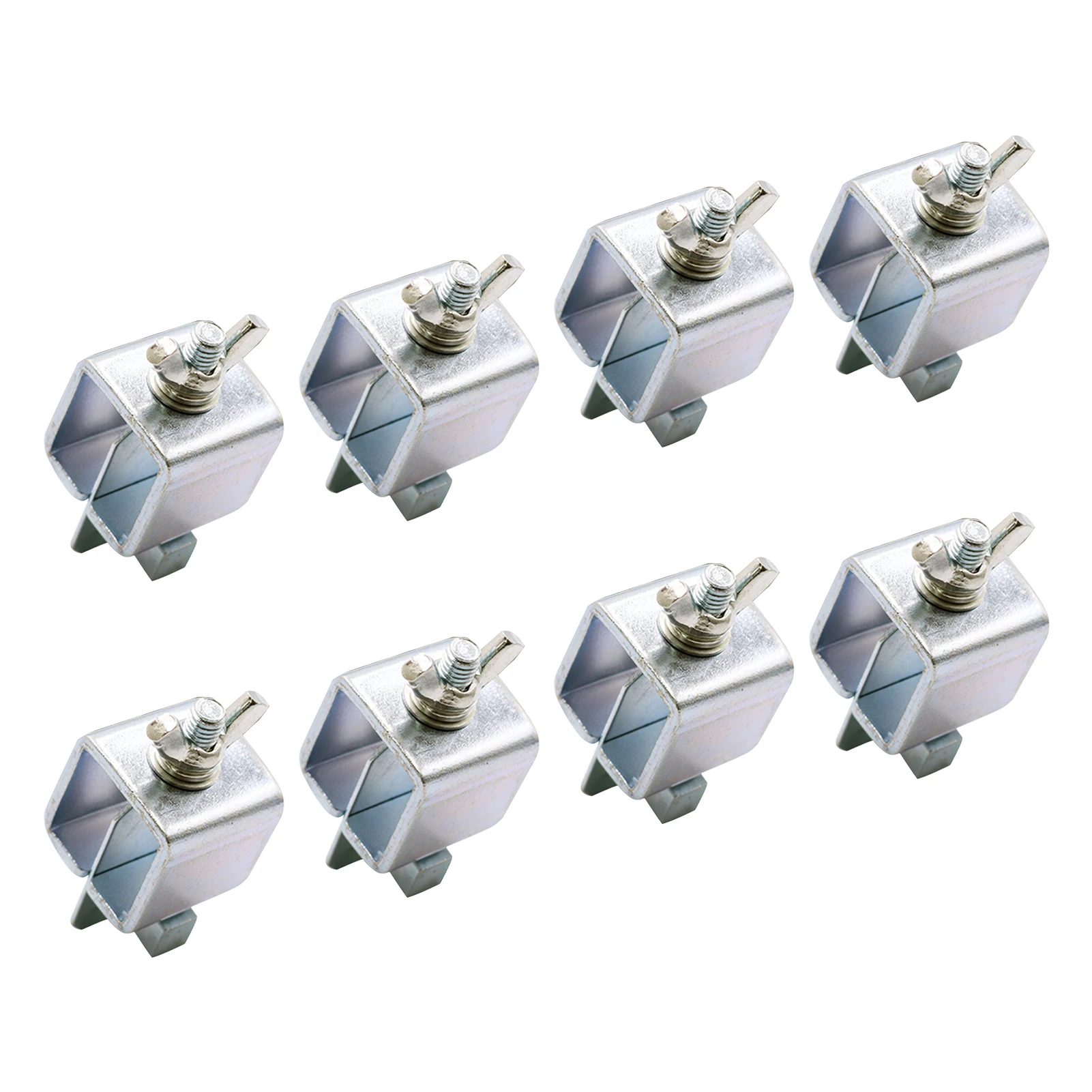 

8pcs/pack Welding Clamp Positioner Thickened Cutting Steel Auto Body Fixing Panel Heavy Duty Butterfly Shaped Industrial