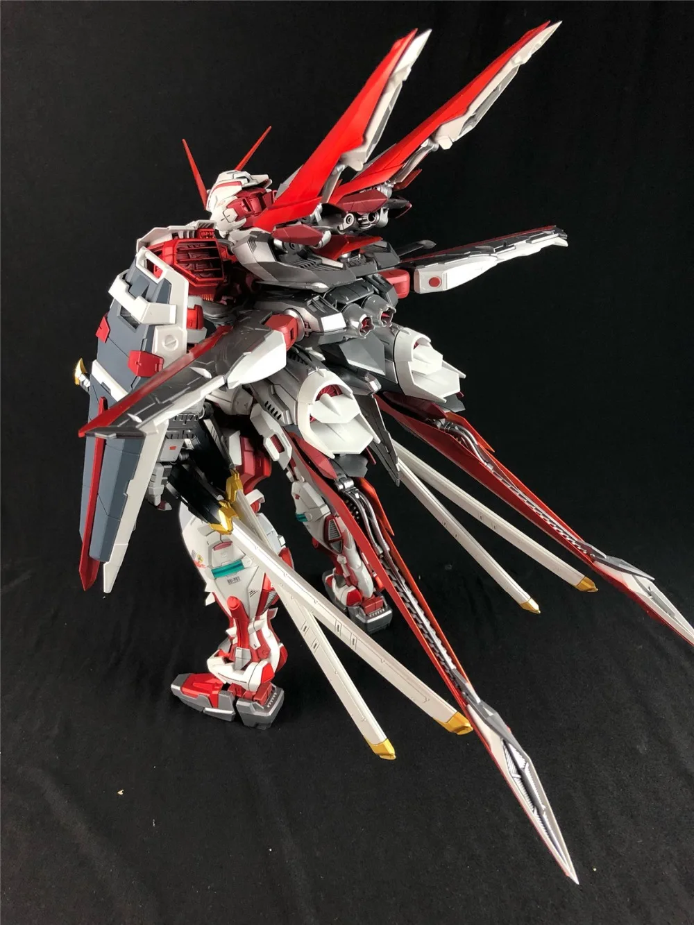 Nillson рабочая модель 1: 60 PG MBF-02 с пути красная рамка Gundam 1,0/2,0 летный аппарат модель DN001