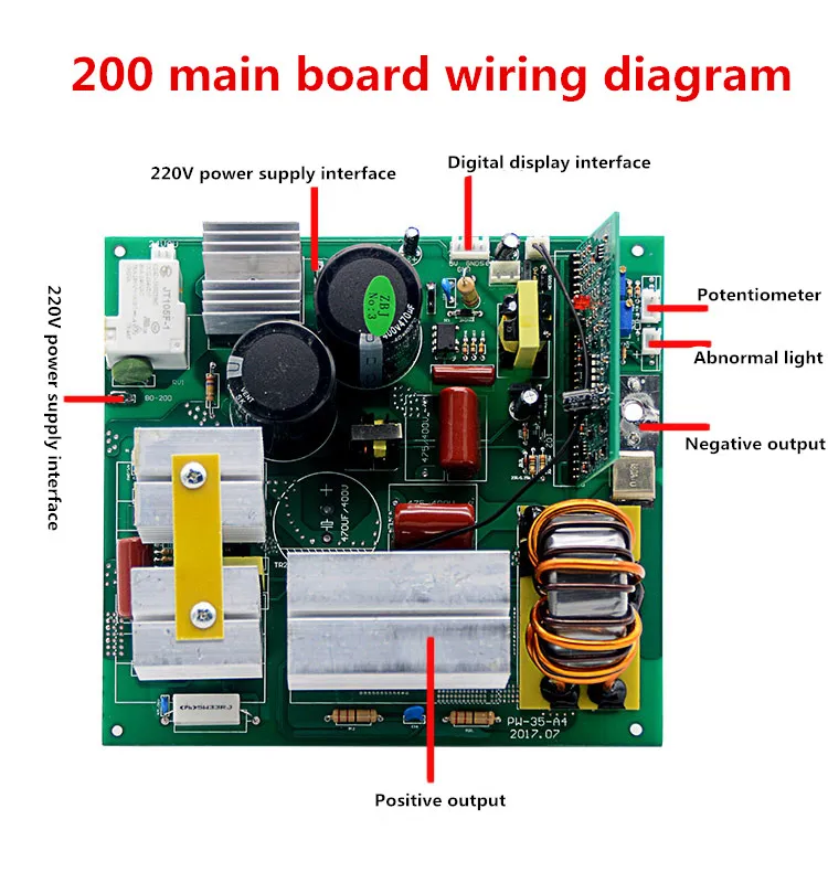 ZX7-200/250 sIGBT сварочный аппарат специальная материнская плата 220V инвертор для платы DC сварочный аппарат аксессуары