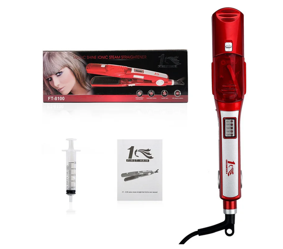 

Spray Steam Straightener Straightening Double - Purpose Curler Does Not Damage The Straightening Splint