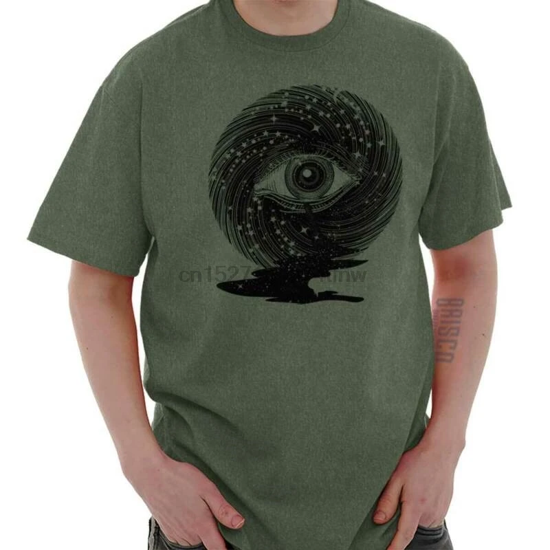 

Black Hole Shirt Mystic Cosmos Illuminati Eye Symbol Tarot T Shirt