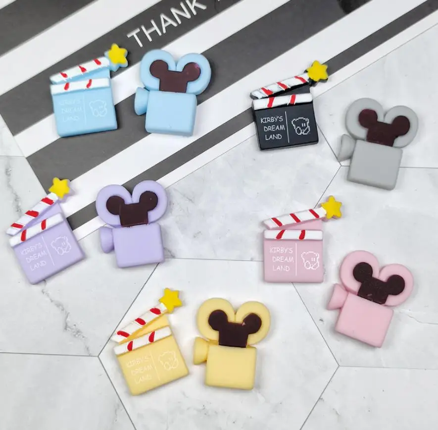 

Плоская основа каучук каваи мини кинопроектор кабошон украшения сделай сам Скрапбукинг для кукольного домика игрушечные аксессуары