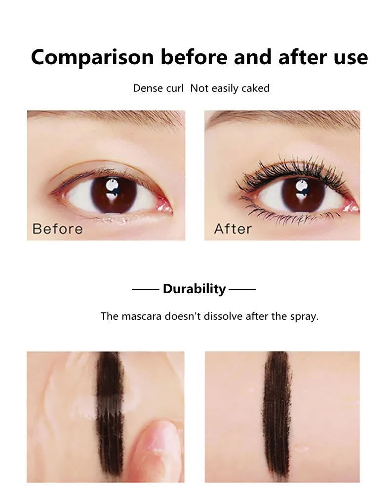 Lezyan макияж магнитные ресницы волокна тушь для ресниц оттенок бровей Высокое