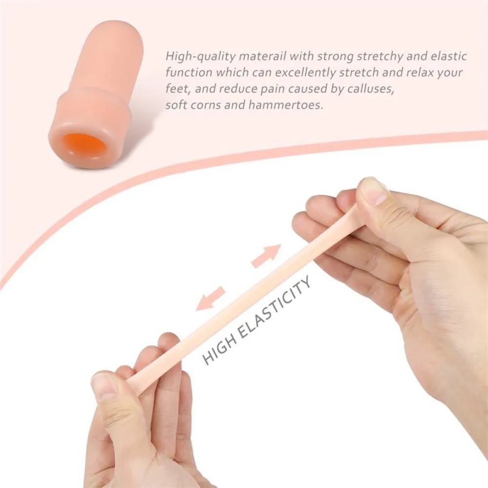 Гелевые пальчиковые кроватки крышка для пальцев силиконовые защитные пленки (5