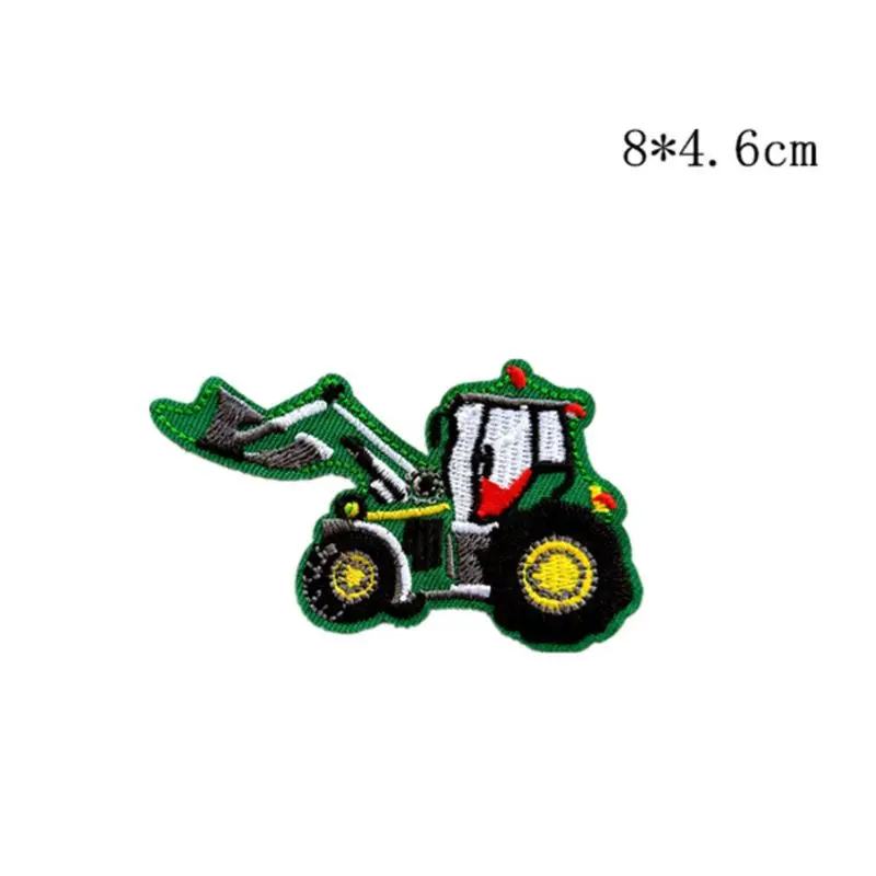 Тканевые нашивки для одежды сделай сам Инженерная техника экскаватор