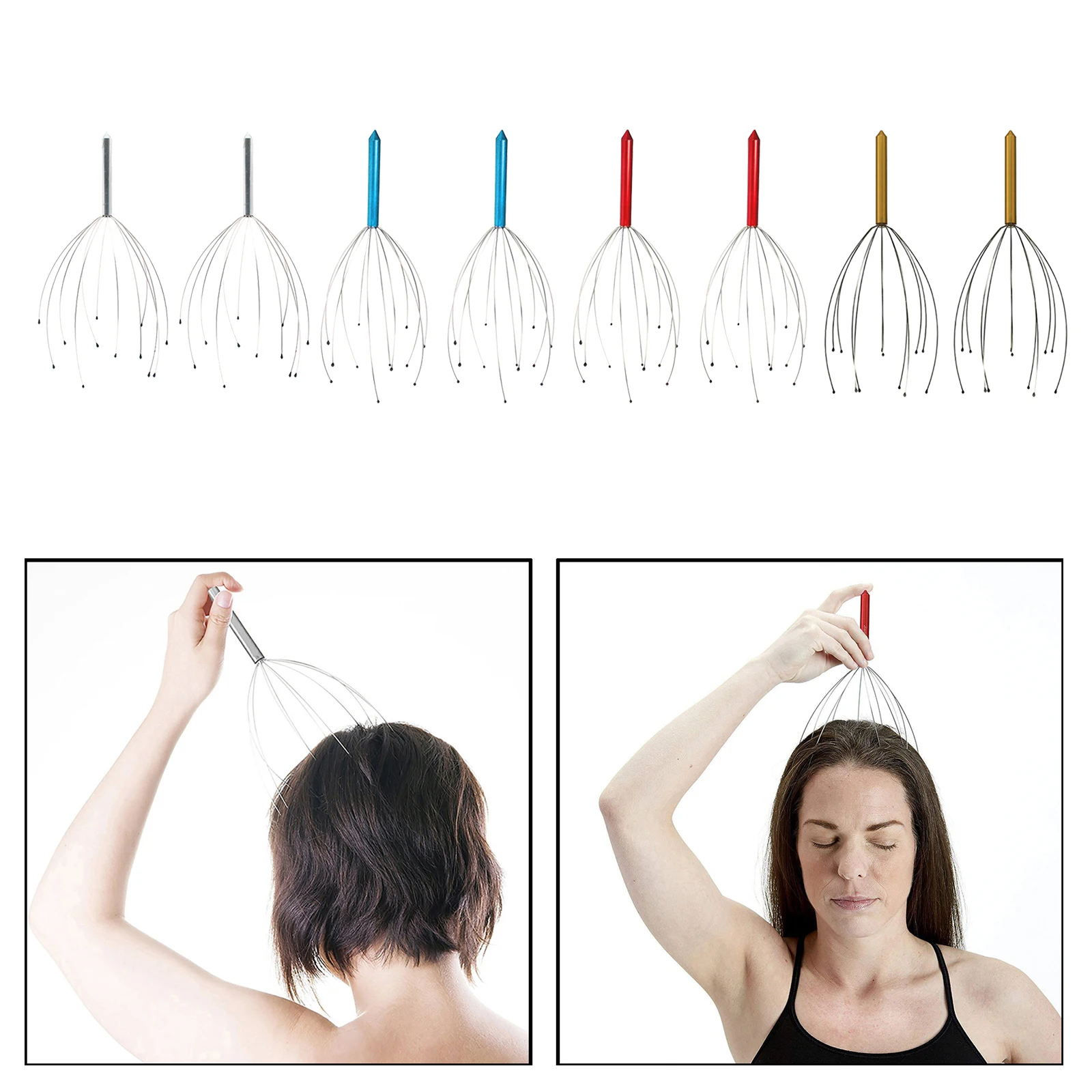 Массажеры для кожи головы глубокого расслабления стимуляции волос и снятия