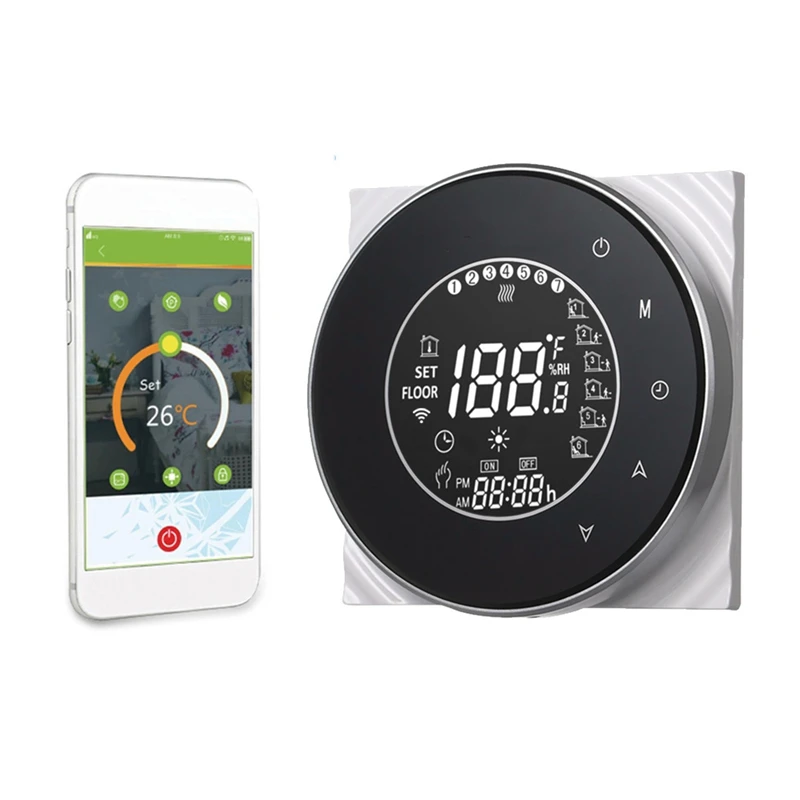 

Wifi Smart Water Thermostat Temperature Wireless Controller Remote Controller for Alexa Google istant