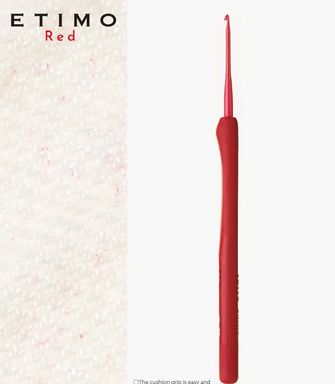 Набор для вязания крючком тюльпан TED-001 ETIMO красного цвета 1 8 мм 2 0 5 3 4 ММ 10 12 15 | Дом и