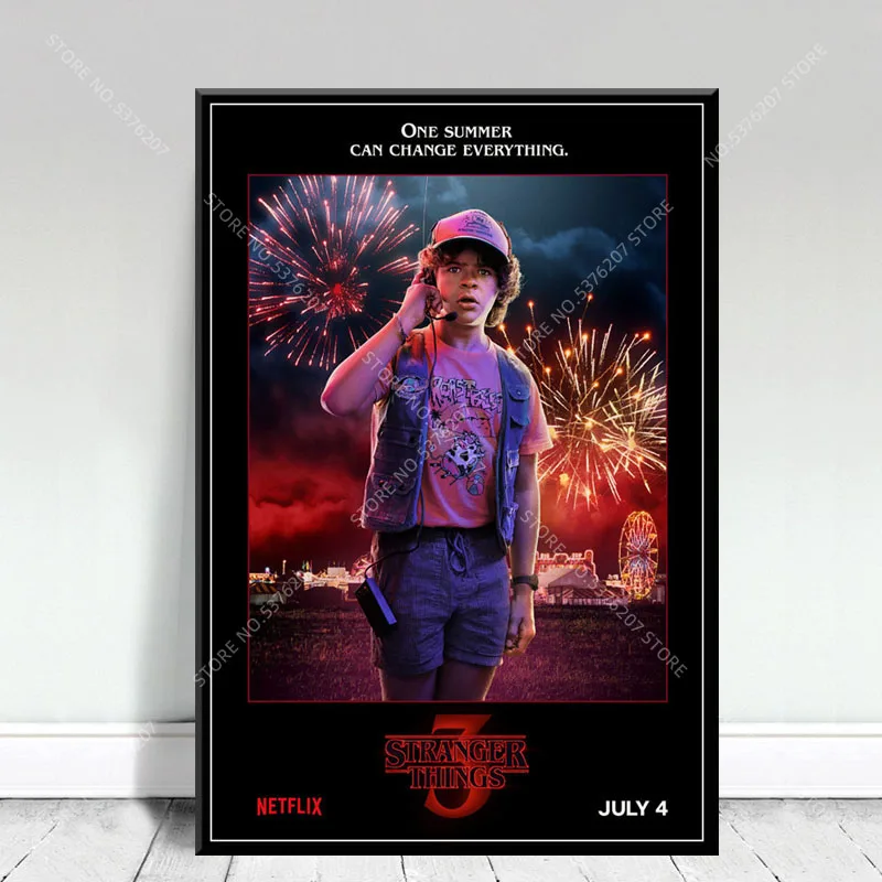 Художественный Декор G010 Популярная ТВ-серия очень странные дела 3 нового сезона