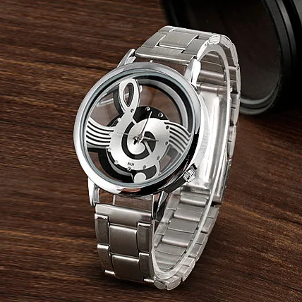 Часы наручные для влюбленных модные повседневные с серебристой сеткой символами