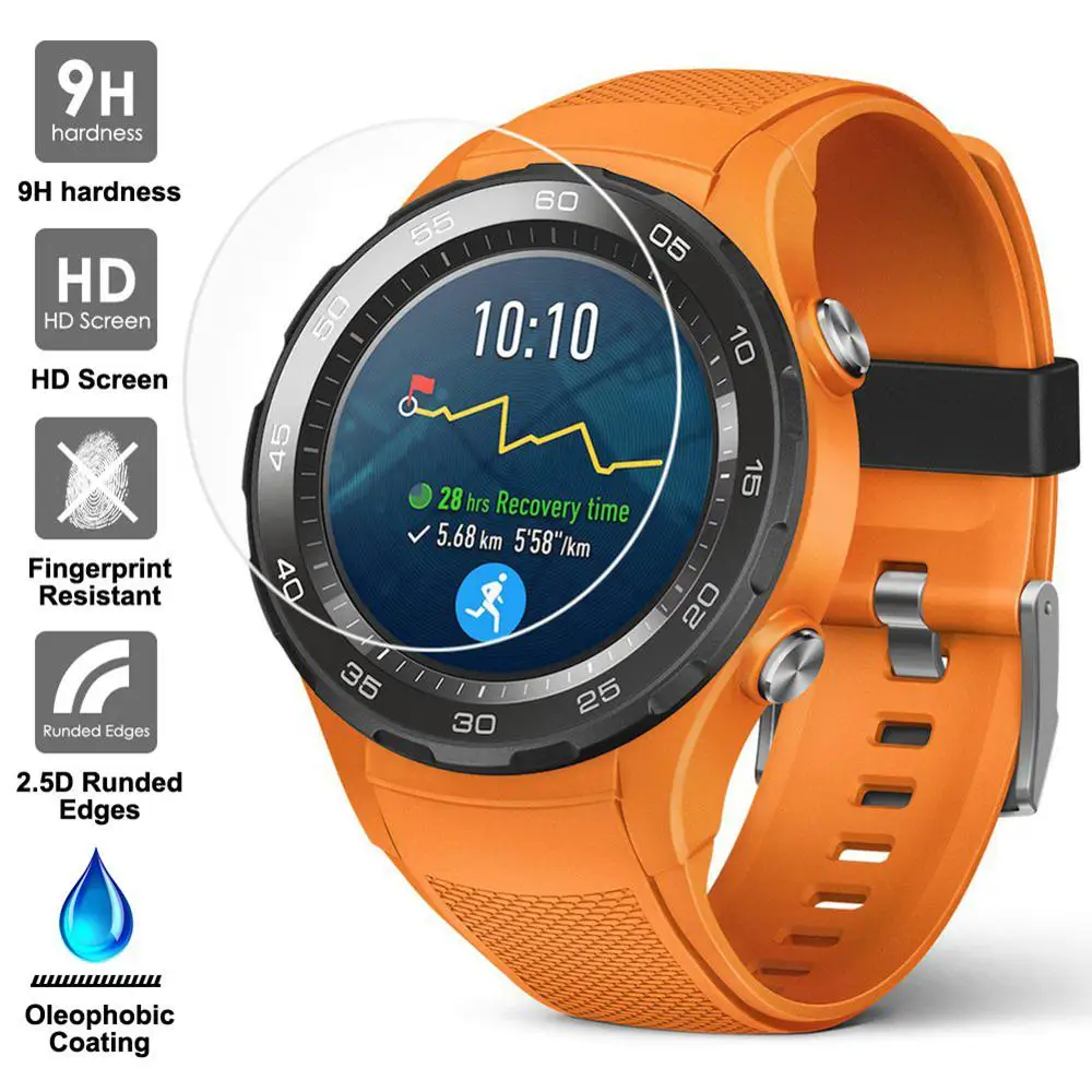 3 шт. Защитное стекло для huawei часы gt gt2 46 мм Защитная пленка экрана на hauwei 2 smart watch