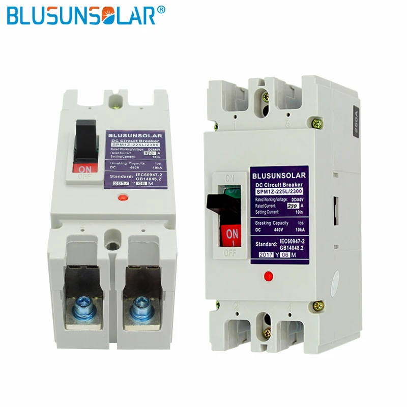 1 шт. продажа 2P 63A/80A DC440V MCCB фотоэлектрическая лампа Литой чехол выключатель