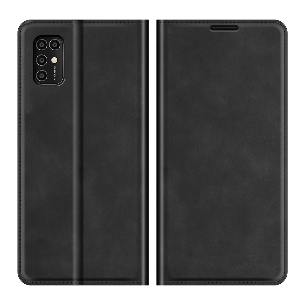 Кожаный чехол с автоматическим переключением для ZTE Blade V2020 Smart (6.82in) чехол-книжка
