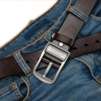 genuine leather belt men 140 150cm cowboy luxury brand black pin buckle waist belts high quality designer cinturones para hombre