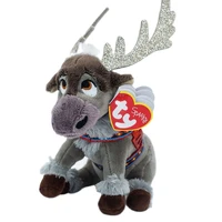 15cm ty big eyes sven deer plush stuffed animal collectible soft reindeer doll toy christmas birthday gift for boys girls