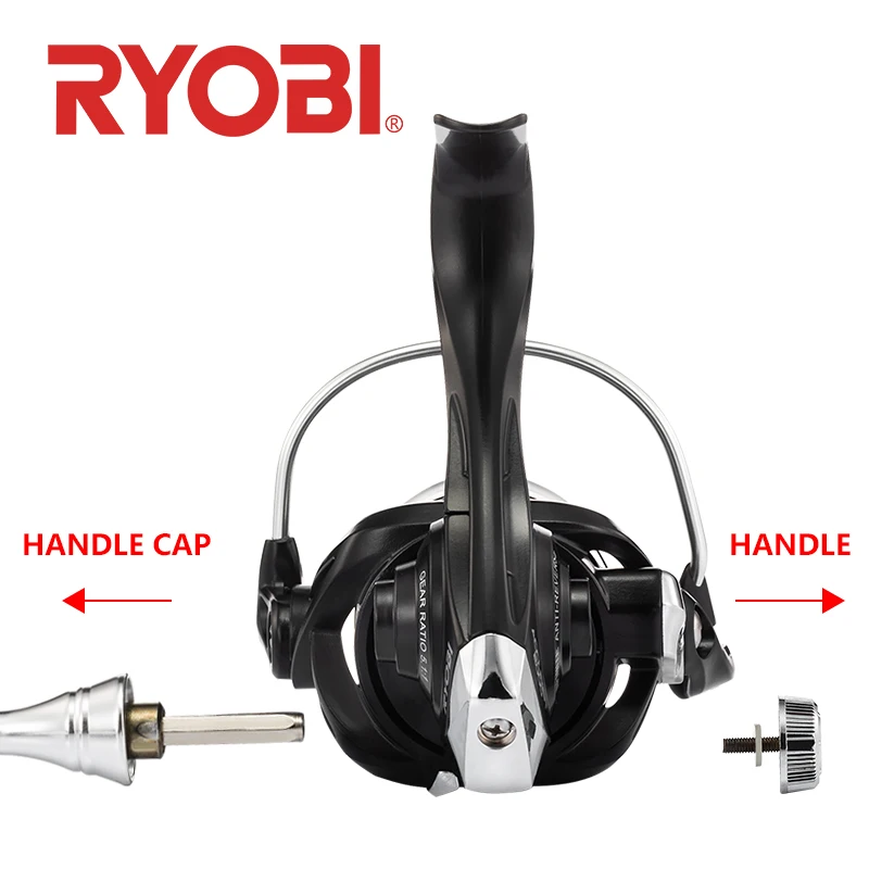 Рыболовная катушка RYOBI ACCURIST 2000/3000/4000 4 + 1BB передаточное число 1/5:. 0:1 макс.